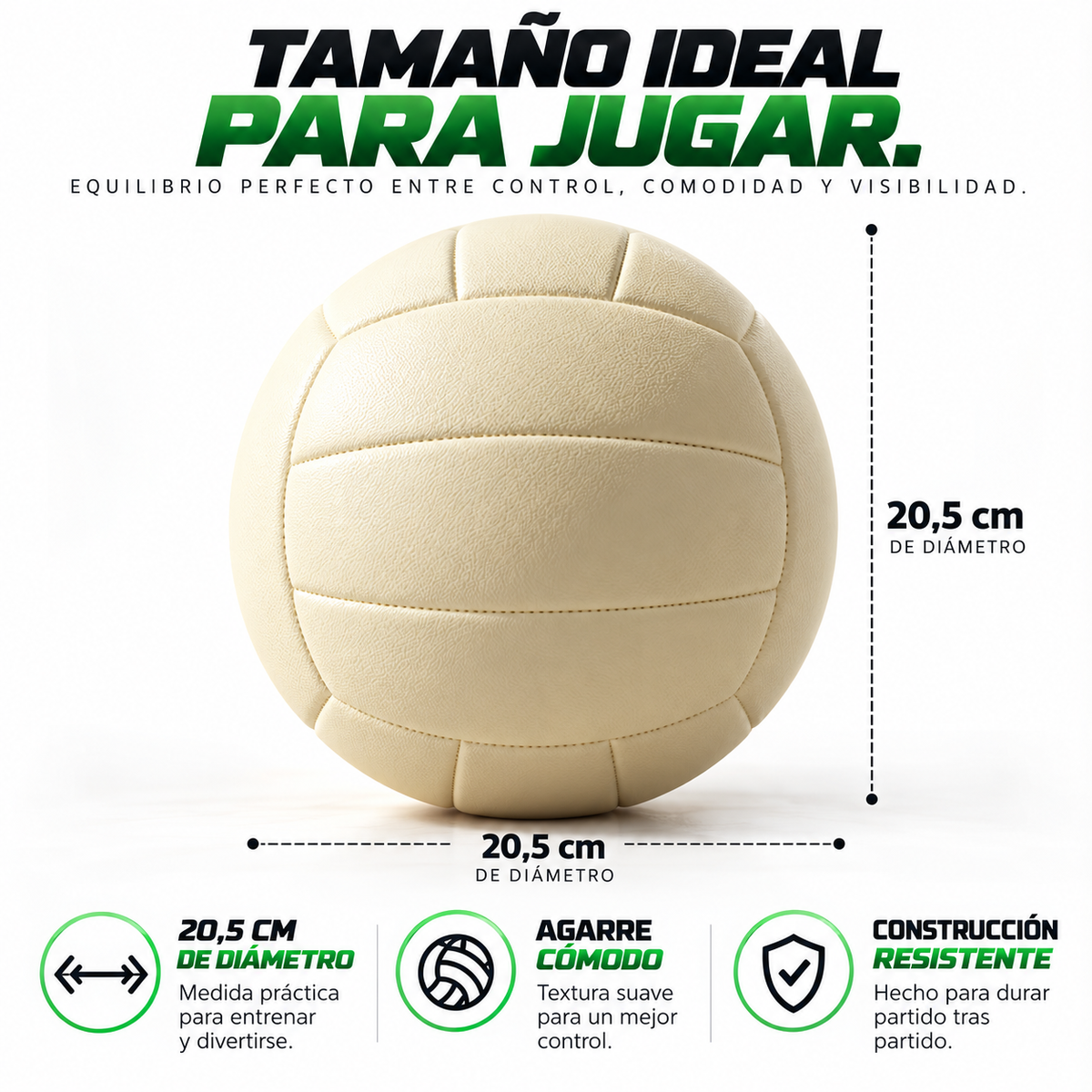Balón de Vóley Luminoso